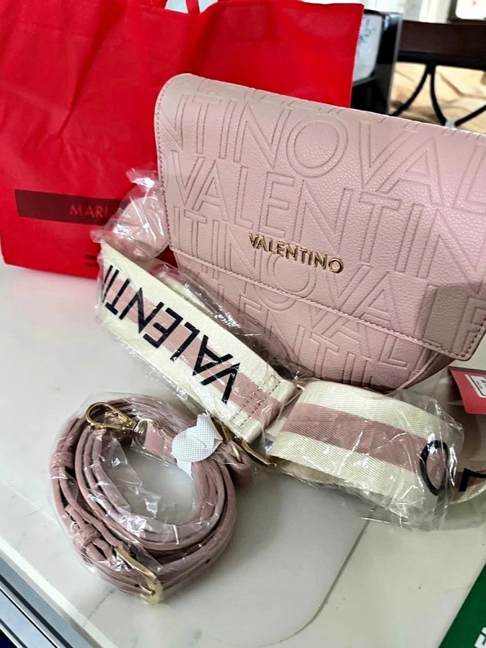 Valentino Pink Crossbody Bag NWT